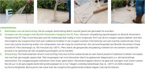 Bostik Voegmortel 1C flex zwart  15 kg A. van Elk BV